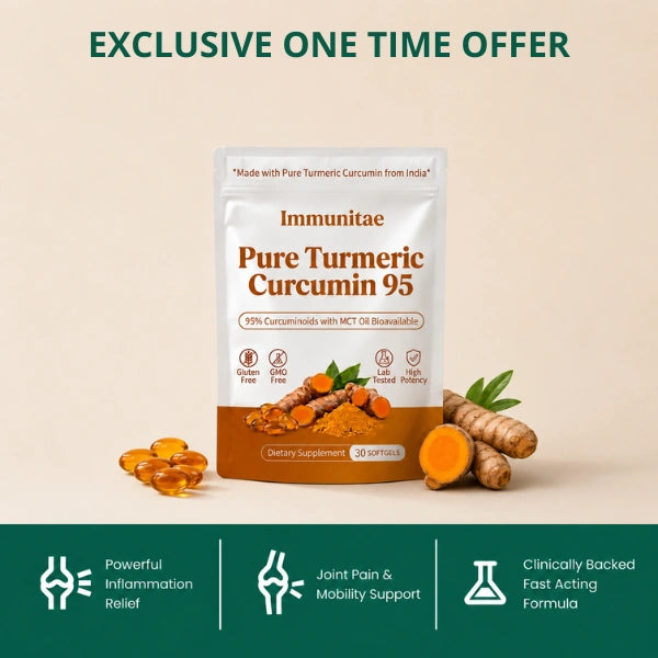 1 Month Immunitae Turmeric Curcumin Supply