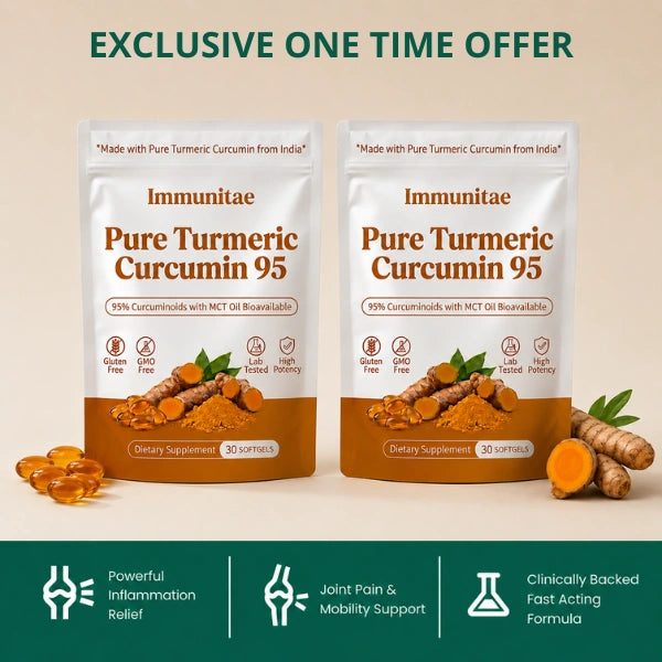 2 Month Immunitae Turmeric Curcumin Supply