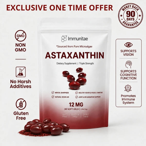 1 Month Immunitae Astaxanthin Supply